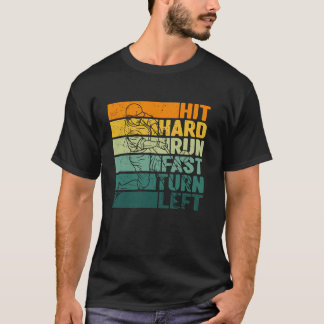 Hart treffen Schnell laufen Nach links abbiegen Lu T-Shirt