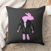 Hart Typ Pink Bunny Kissen (Decke)