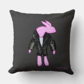Hart Typ Pink Bunny Kissen (Vorderseite)