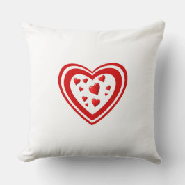 Hart voller Liebe Kissen
