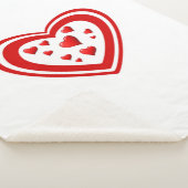 Hart voller Liebe Sherpadecke (3/4)