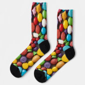 Hartbonbon-Besatzene Crew Socken (Linkes Detail)
