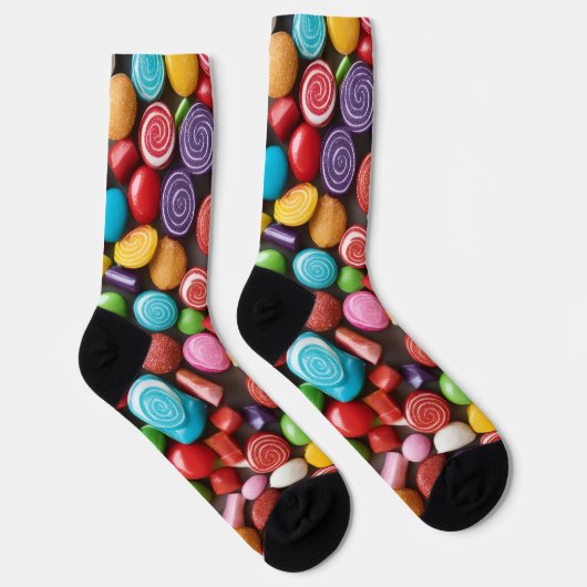 Hartbonbon-Besatzene Crew Socken (Rechts)