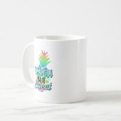 Harte, aber süße Design-Tasse Kaffeetasse (Vorderseite Links)