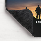 Härte als guter Soldat Jesu Christi ertragen Mousepad (Ecke)