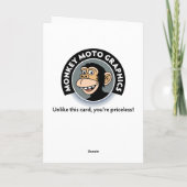 Harte Anhörung Vater Geburtstag Karte (Rückseite)