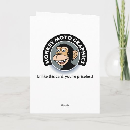 Harte Anhörung Vater Geburtstag Karte (Rückseite)