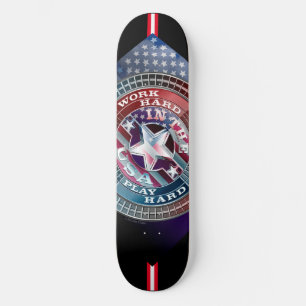 harte Arbeit auf dem US-Skateboard Skateboard