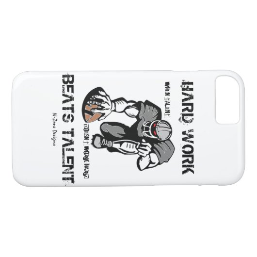 HARTE ARBEIT Case-Mate iPhone HÜLLE (Rückseite (Horizontal))