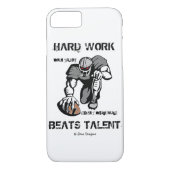 HARTE ARBEIT Case-Mate iPhone HÜLLE (Rückseite)