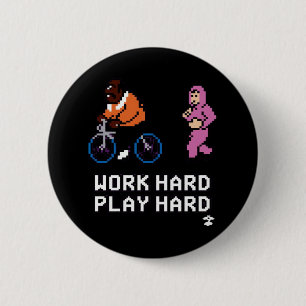 harte Arbeit - Cloud Nine Classic Button
