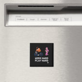 harte Arbeit - Cloud Nine Classic Magnet (In Situ (Geschirrspüler))