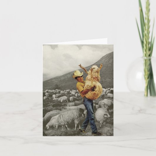 Harte Arbeit - Dankeskarte (Vorderseite)