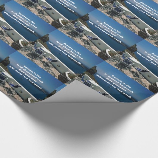 Harte Arbeit Geschenkpapier (Ecke)