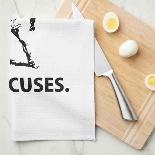 "Harte Arbeit " Küchentuch (Viertel Falte)