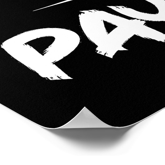 Harte Arbeit leistet Gym Workout Fitness Motivatio Poster (Ecke)