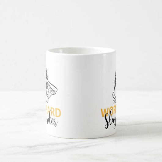 harte Arbeit - Motivierend Kaffeetasse (Mittel)