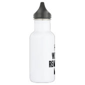 Harte Arbeit Real Anwesen Agent Edelstahlflasche (Links)