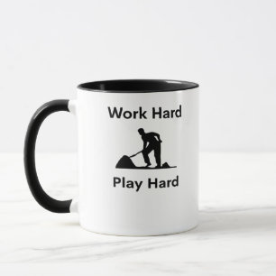 harte Arbeit - so hart arbeitende Klassik Tasse