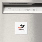 harte Arbeit, so harte Skateboarder Classic Magnet (In Situ (Geschirrspüler))