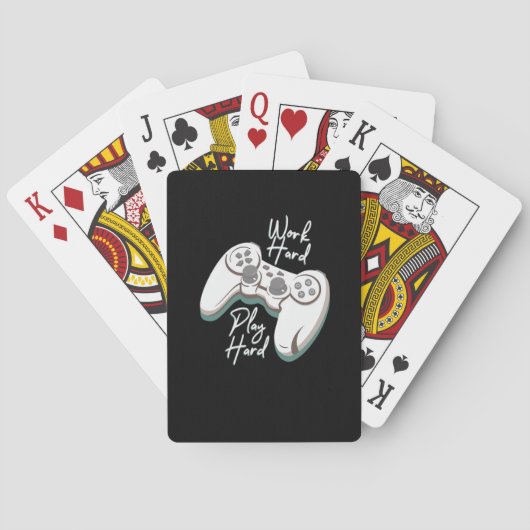 harte Arbeit Spielkarten (Rückseite)