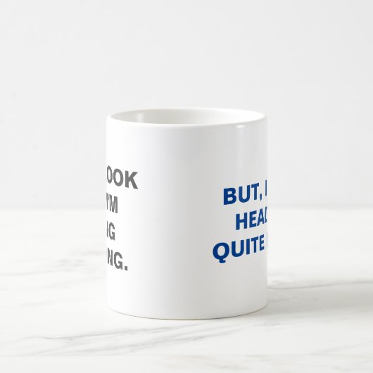 Harte Arbeit Tasse (Mittel)