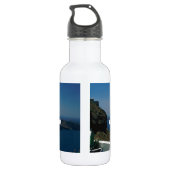Harte Arbeit und Erfolg Trinkflasche (Rückseite)