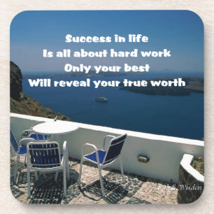 Harte Arbeit Untersetzer