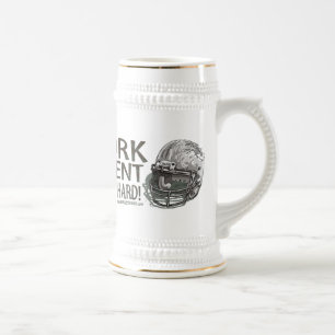 Harte Arbeit zerquetscht Talent-Tasse Bierglas