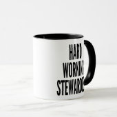 harte Arbeitsbereitschaft Tasse (VorderseiteRechts)