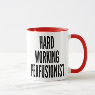 harte Arbeitsperson Tasse