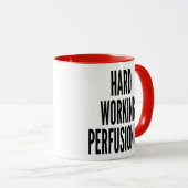 harte Arbeitsperson Tasse (VorderseiteRechts)