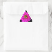harte Biene Dreieckiger Aufkleber (Tasche)