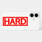 Harte Briefmarke Case-Mate iPhone Hülle (Rückseite (Horizontal))