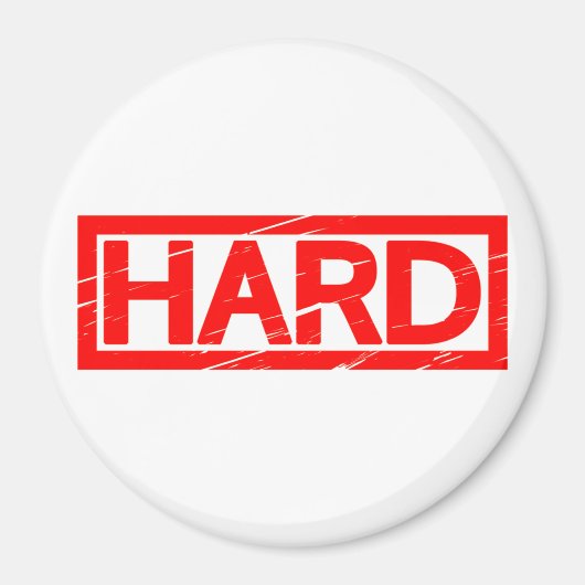 Harte Briefmarke Magnet (Vorne)