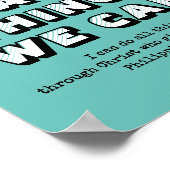 HARTE DINGE, DIE WIR KÖNNEN | MOTIVIEREND CHRISTLI POSTER (Ecke)