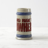 Harte Fahrt zum Nirgendwo Stein Bierglas (Mittel)