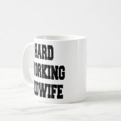 Harte Frau Kaffeetasse (Vorderseite Links)