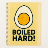 HARTE! Funny Hard Boiled Egg Spaß Planer (Vorderseite)