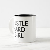 Harte Girl | Funny Spaß Joke Slogan Tasse (Vorderseite Links)