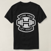 harte Hebebühne T-Shirt (Design vorne)
