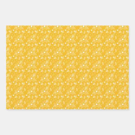 Harte Honigbiene Set von 3 Geschenkpapier Set (Vorderseite 3)