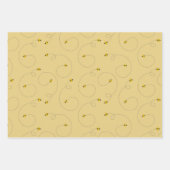 Harte Honigbiene Set von 3 Geschenkpapier Set (Vorderseite)