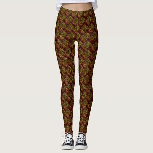 Harte mit Prägen versehene Quadrate oder geneigtes Leggings (Vorderseite)