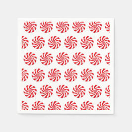 Harte Peppermint Candy Design Paper Napkin Serviette