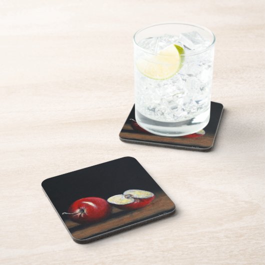 Harte Plastikuntersetzer Getränkeuntersetzer (Rechte Seite)