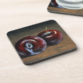 Harte Plastikuntersetzer Getränkeuntersetzer (Linke Seite)