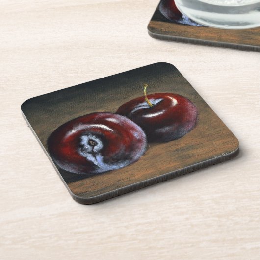 Harte Plastikuntersetzer Getränkeuntersetzer (Linke Seite)