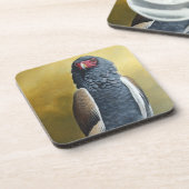 Harte Plastikuntersetzer Getränkeuntersetzer (Linke Seite)