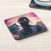 Harte Plastikuntersetzer Getränkeuntersetzer (Linke Seite)